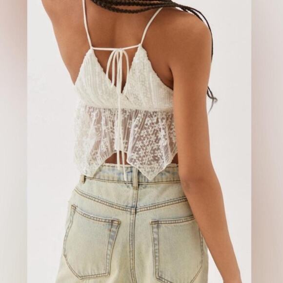 Urban Outfitters Tabatha Lace Babydoll Cami - Picture 2 of 5